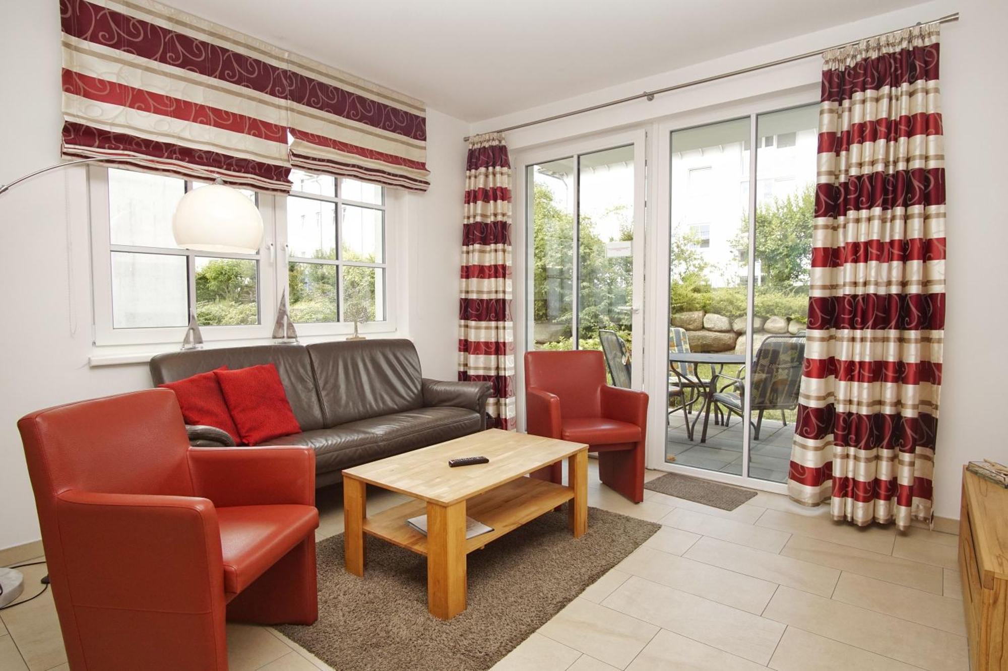 Terrasse, Gratis Nutzung Vom Ahoi Erlebnisbad Und Sauna In Sellin - Villa Antje Fewo 04 奥斯特巴德·哥伦 外观 照片